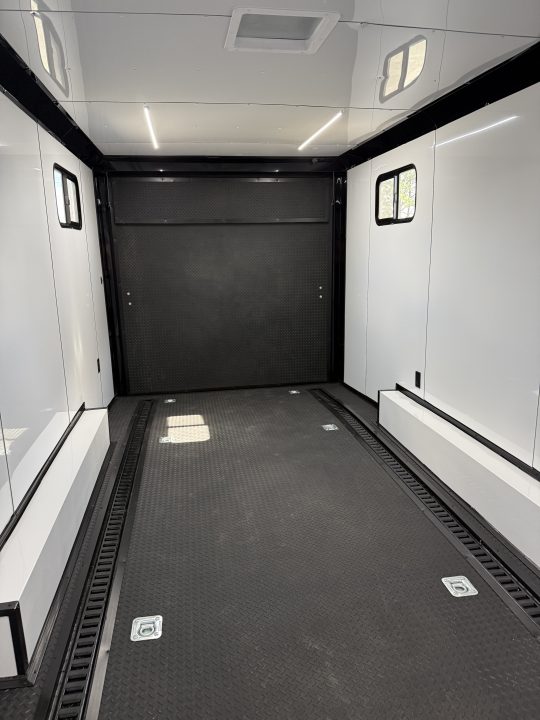 New 8.5X22TA Silver Race Ready Trailer