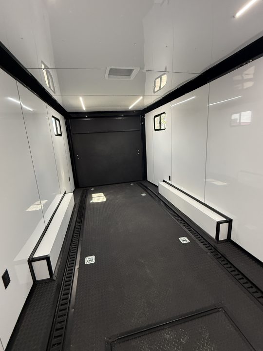 New 8.5X22TA Silver Race Ready Trailer