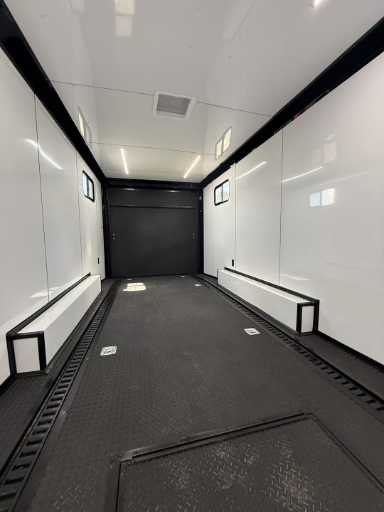 New 8.5X22TA Silver Race Ready Trailer