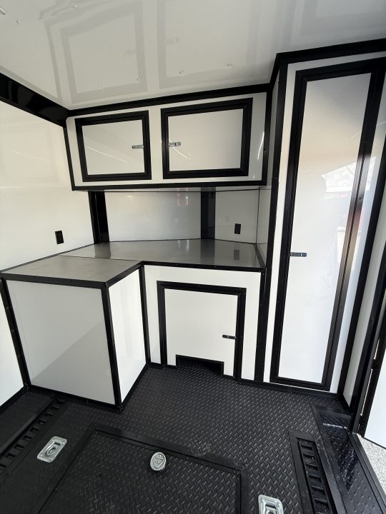 New 8.5X22TA Silver Race Ready Trailer