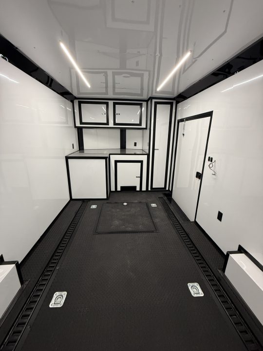 New 8.5X22TA Silver Race Ready Trailer