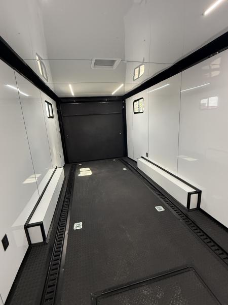 New 8.5X22TA Silver Race Ready Trailer