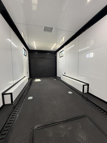 New 8.5X22TA Silver Race Ready Trailer