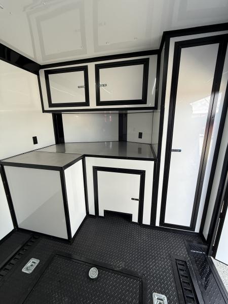New 8.5X22TA Silver Race Ready Trailer