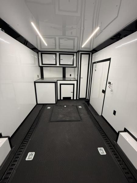 New 8.5X22TA Silver Race Ready Trailer