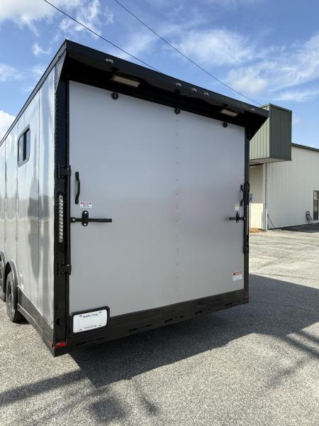 New 8.5X22TA Silver Race Ready Trailer