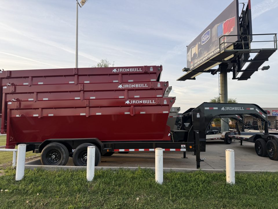 New 2026 Norstar DBG 83"x 16' Dump Trailer W/3 Bins
