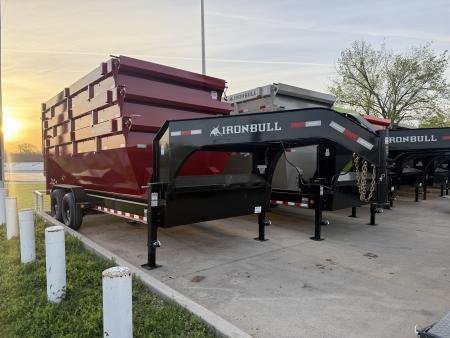 New 2026 Norstar DBG 83"x 16' Dump Trailer W/3 Bins