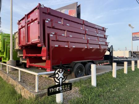 New 2026 Norstar DBG 83"x 16' Dump Trailer W/3 Bins