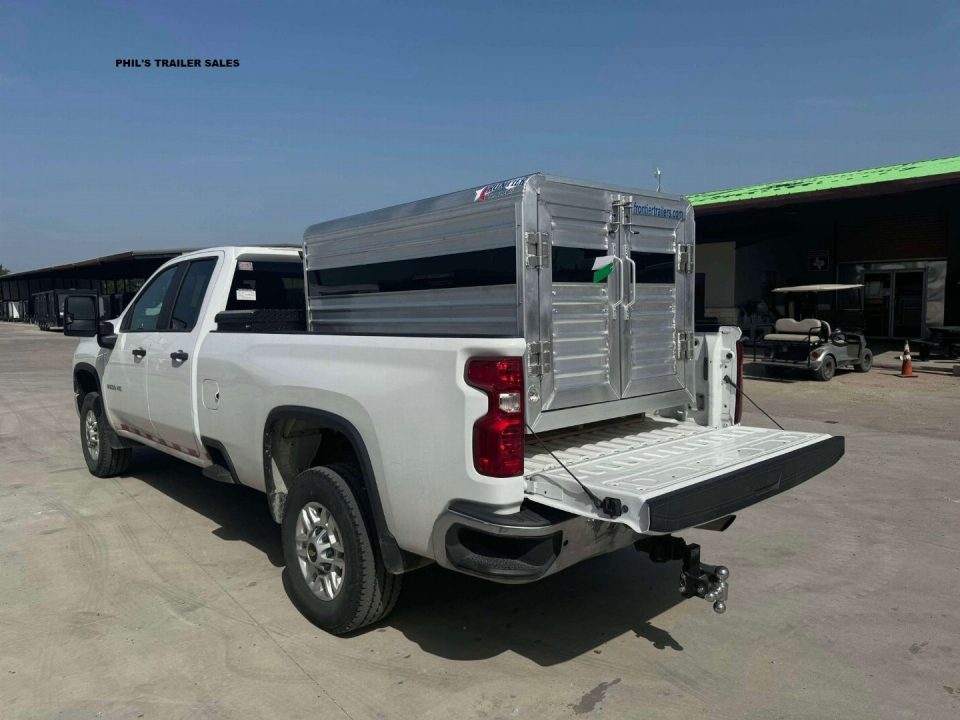 New Frontier Trailers 4 x6 Frontier Truck Boxes Stock / Stock Combo Trailer BOX WITH CENTER GATE