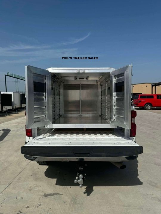 New Frontier Trailers 4 x6 Frontier Truck Boxes Stock / Stock Combo Trailer BOX WITH CENTER GATE