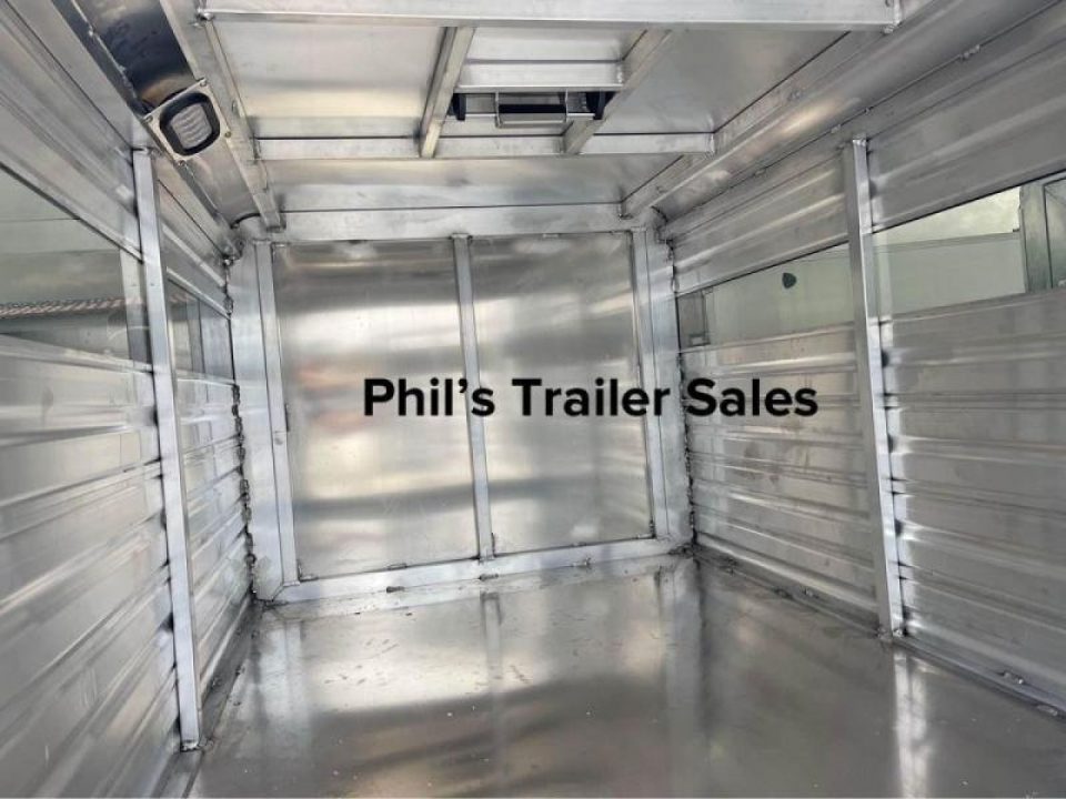 New Frontier Trailers 4 x6 Frontier Truck Boxes Stock / Stock Combo Trailer BOX WITH CENTER GATE