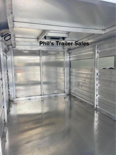 New Frontier Trailers 4 x6 Frontier Truck Boxes Stock / Stock Combo Trailer BOX WITH CENTER GATE