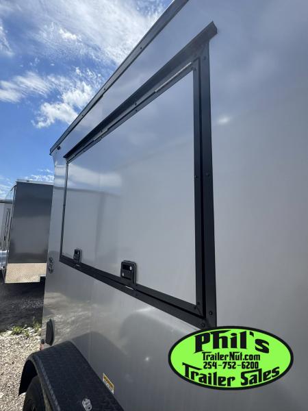 New 2026 7X12 CONCESSION TRAILER - VENDING TRAILER - T-SHIRT TRAILER