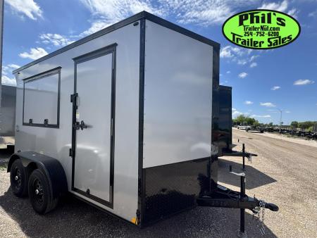 New 2026 7X12 CONCESSION TRAILER - VENDING TRAILER - T-SHIRT TRAILER