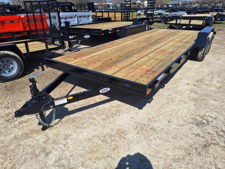 New 2026 AMO 82x20 Car Hauler 2 Axle Brake Led Lights