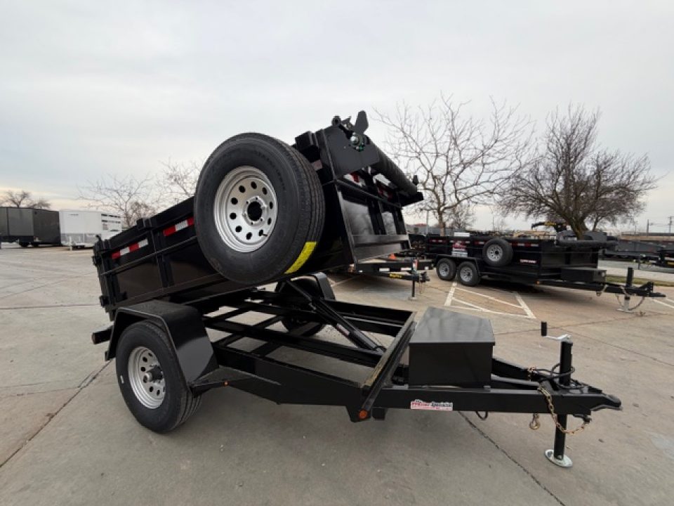 New 2026 Five Star Trailers DT58066 D6 5FT X 8FT 6K GVW Dump Trailer