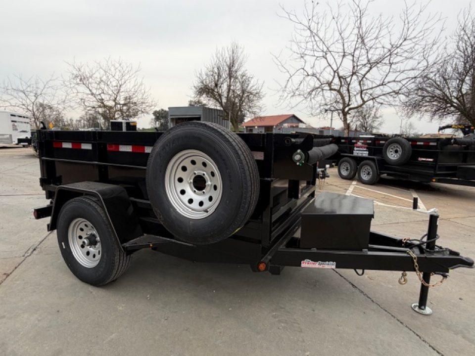 New 2026 Five Star Trailers DT58066 D6 5FT X 8FT 6K GVW Dump Trailer