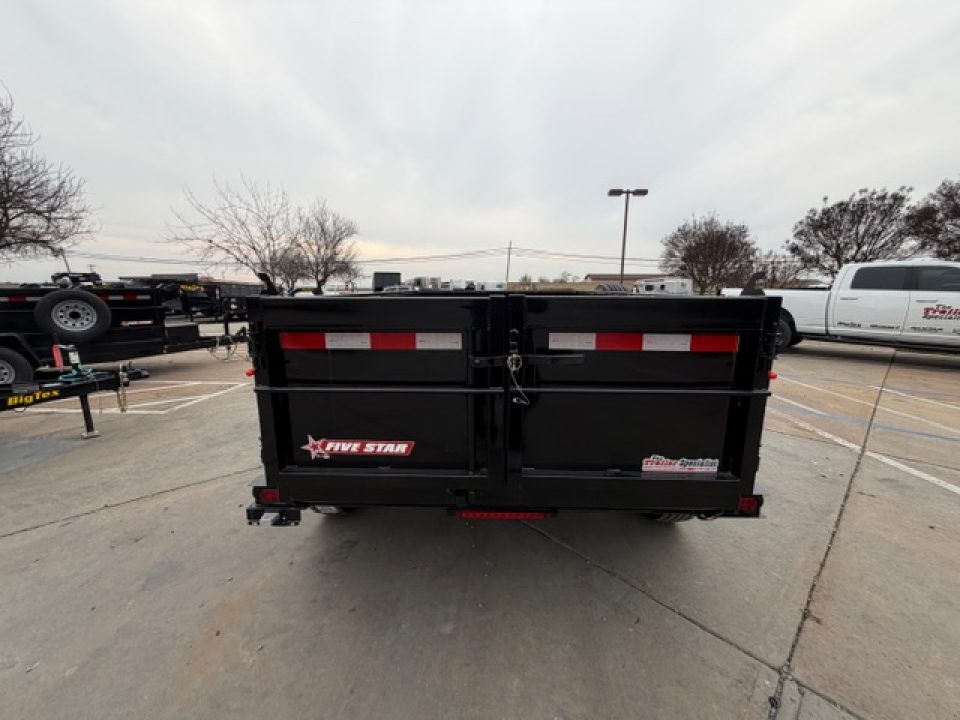 New 2026 Five Star Trailers DT58066 D6 5FT X 8FT 6K GVW Dump Trailer