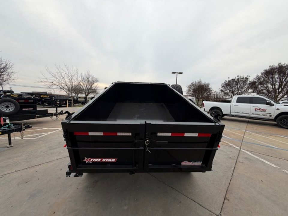 New 2026 Five Star Trailers DT58066 D6 5FT X 8FT 6K GVW Dump Trailer