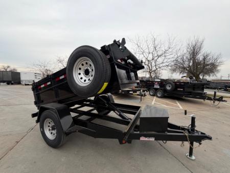 New 2026 Five Star Trailers DT58066 D6 5FT X 8FT 6K GVW Dump Trailer