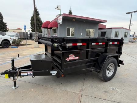 New 2026 Five Star Trailers DT58066 D6 5FT X 8FT 6K GVW Dump Trailer