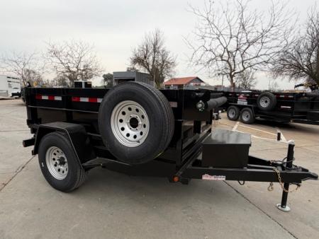 New 2026 Five Star Trailers DT58066 D6 5FT X 8FT 6K GVW Dump Trailer