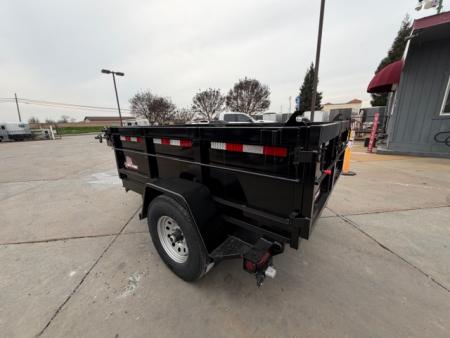 New 2026 Five Star Trailers DT58066 D6 5FT X 8FT 6K GVW Dump Trailer