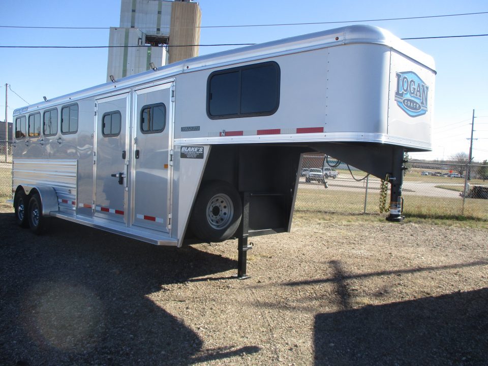 New 2026 Logan Coach Bullseye Horse Trailer