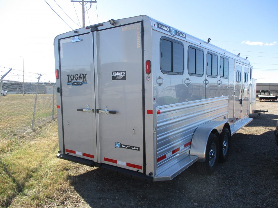 New 2026 Logan Coach Bullseye Horse Trailer