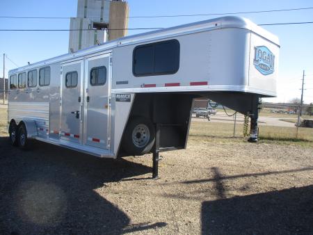 New 2026 Logan Coach Bullseye Horse Trailer