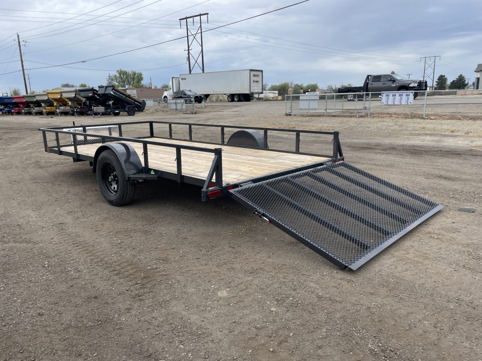New 2026 Summit 7x14 3k Utility Trailer