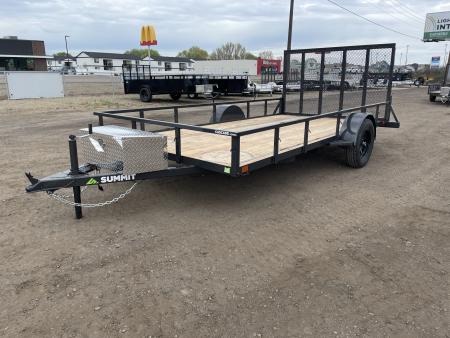 New 2026 Summit 7x14 3k Utility Trailer