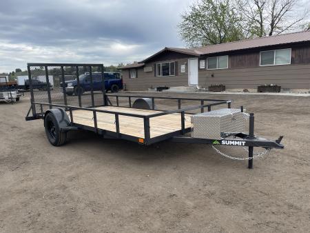 New 2026 Summit 7x14 3k Utility Trailer