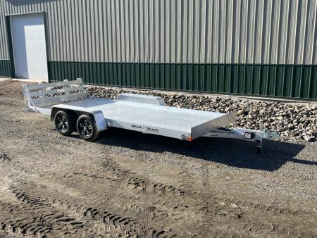 New 2026 80 x16' Bear Track Tandem Aluminum Utility Trailer