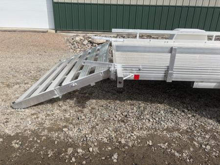 New 2026 80"x15' - 4400lb Bear Track Aluminum Utility Trailer