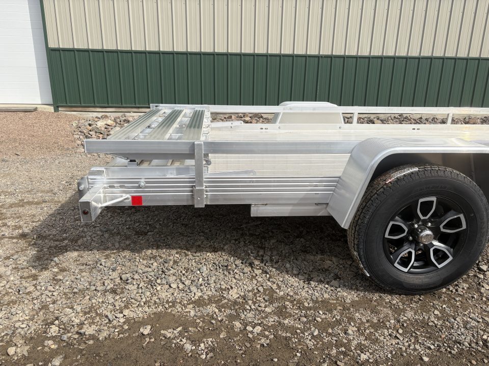 New 2026 80"x15' - 4400lb Bear Track Aluminum Utility Trailer