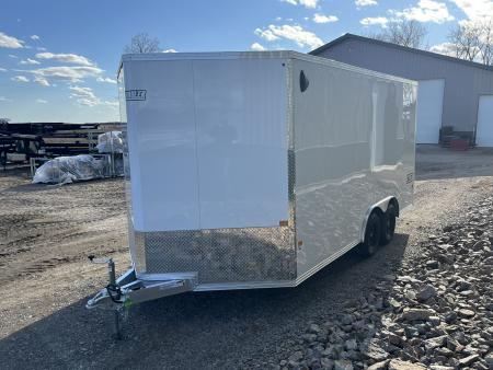 New 2026 8.5'x16' EZ Hauler XLT PRO Aluminum Enclosed Trailer