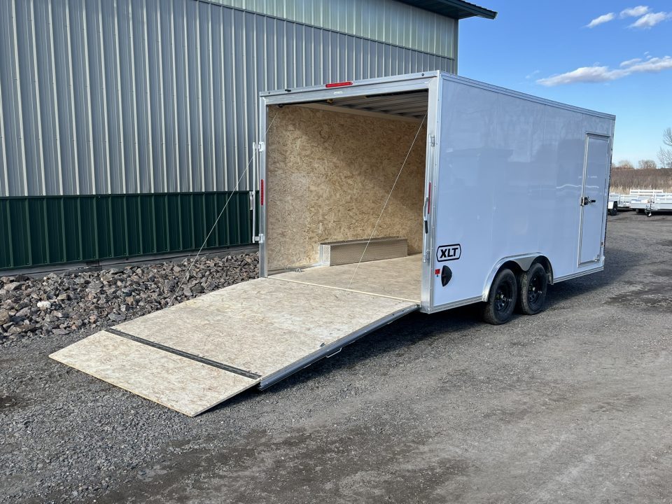 New 2026 8.5'x16' EZ Hauler XLT PRO Aluminum Enclosed Trailer