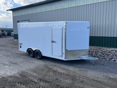 New 2026 8.5'x16' EZ Hauler XLT PRO Aluminum Enclosed Trailer