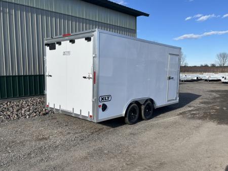 New 2026 8.5'x16' EZ Hauler XLT PRO Aluminum Enclosed Trailer