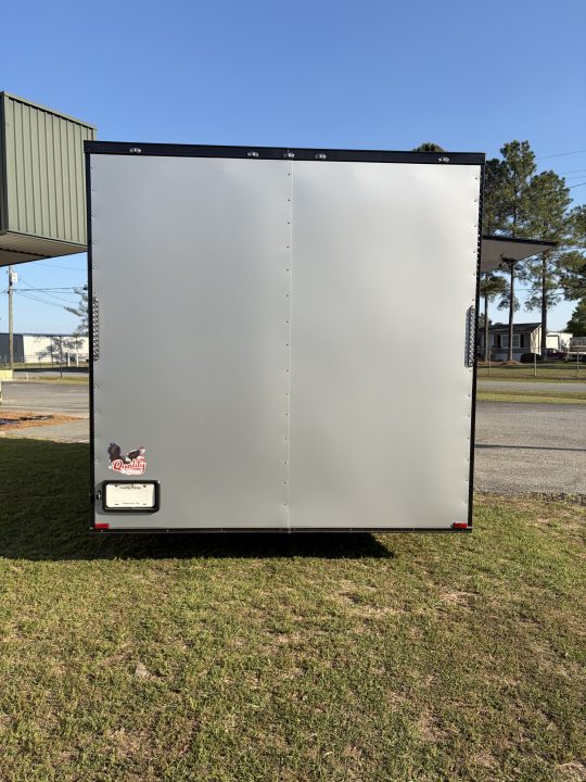 New 8.5X14TA Silver Concession Trailer