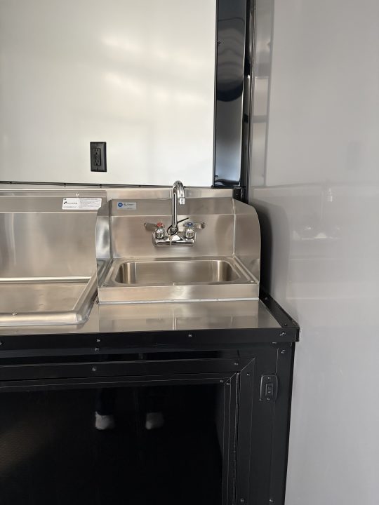 New 8.5X14TA Silver Concession Trailer