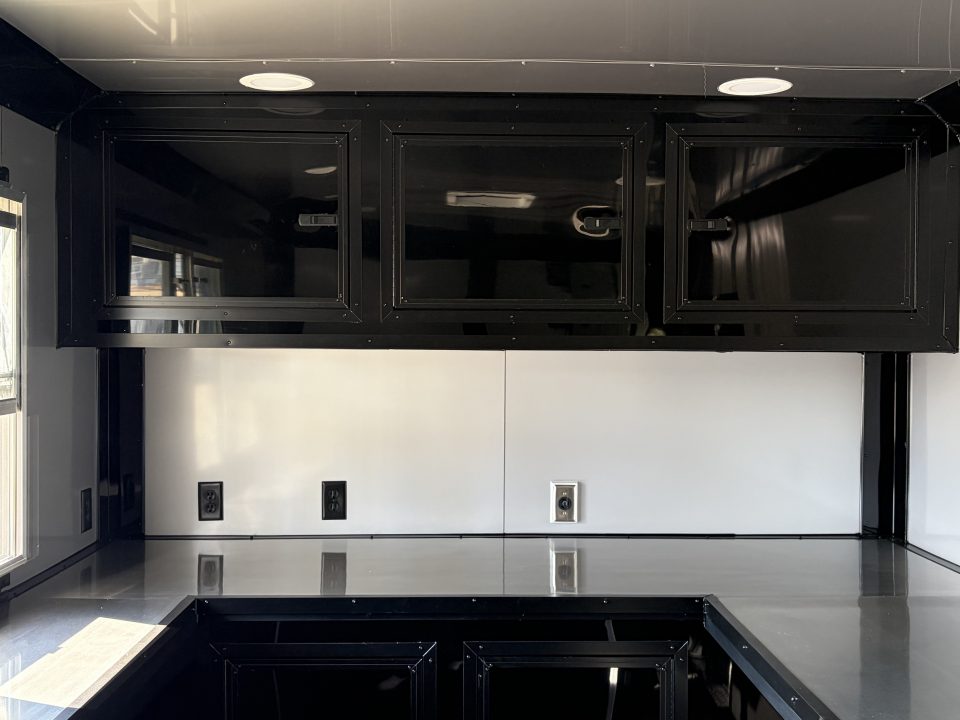 New 8.5X14TA Silver Concession Trailer