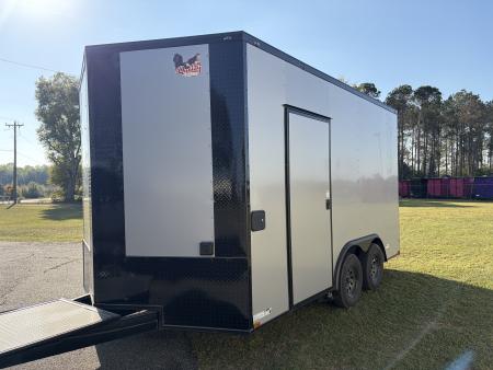 New 8.5X14TA Silver Concession Trailer