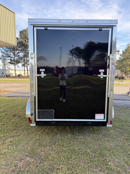 New 6X12TA Black Standard Trailer