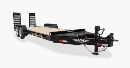 New 2025 H&H TRAILERS 8.5 x 20 (17+3) Topline I-Beam Industrial Equipment Trailer, 15.4K