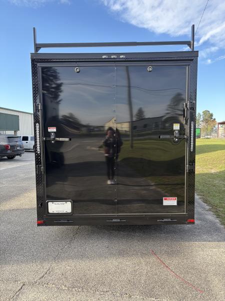 New 7X16TA Black Standard Trailer