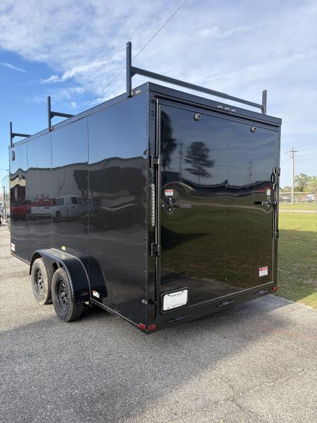 New 7X16TA Black Standard Trailer