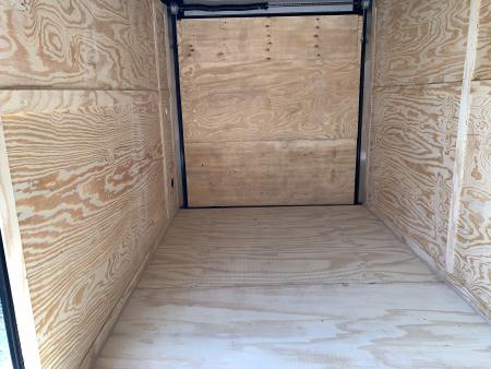 New 7X14TA White Standard Trailer